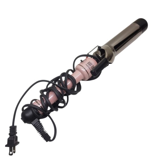 Hot Tools Professional Curling Iron Wand 1 1/2" Titanium Barrel PINK #HPK46 - Picture 1 of 8